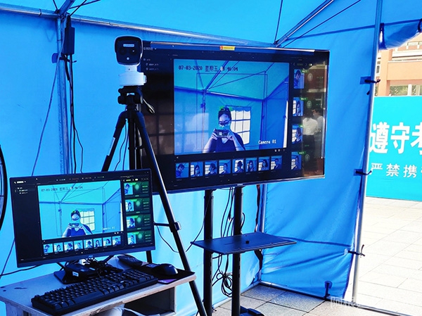 记者探访：北京高考考点防疫物资已就位 备用考场最多坐9人