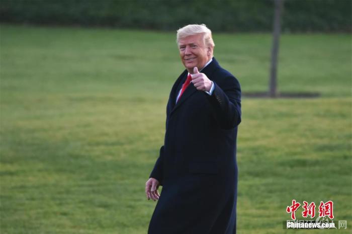 资料图：美国总统特朗普。中新社记者 陈孟统 摄