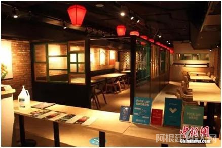 资料图：多伦多唐人街一家中餐馆。中新社记者余瑞冬摄

