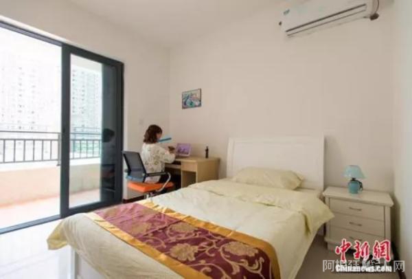 资料图:租赁的人才公寓 (中新社记者 钟欣 摄) 资料图:租赁的人才公寓 (中新社记者 钟欣 摄)