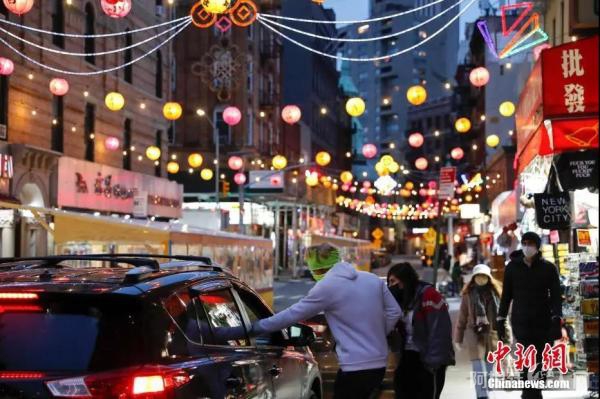 资料图:美国纽约曼哈顿中国城。中新社记者 廖攀 摄 资料图:美国纽约曼哈顿中国城。中新社记者 廖攀 摄