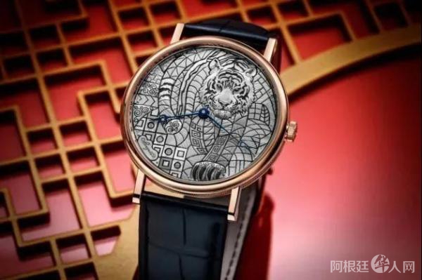 瑞士名表品牌Breguet推出的虎年表。官网图