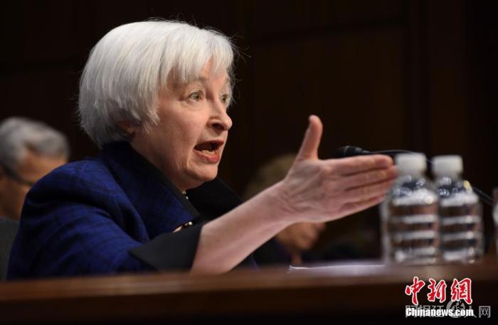 资料图:美国财政部部长耶伦。中新社记者 张蔚然 摄 资料图:美国财政部部长耶伦。中新社记者 张蔚然 摄
