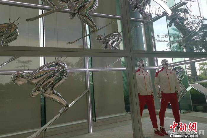 资料图:安踏。 中新财经记者 谢艺观 摄 资料图:安踏。 中新财经记者 谢艺观 摄