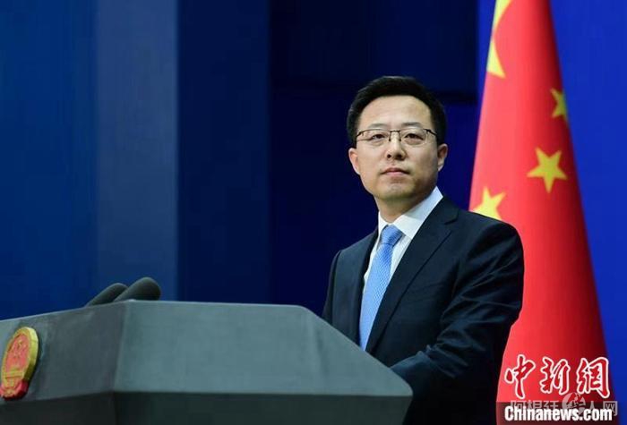 中国外交部发言人赵立坚。