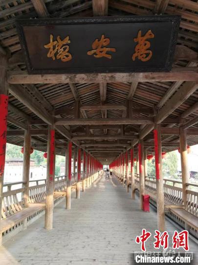 万安桥摄于于2019年。　老林。　摄