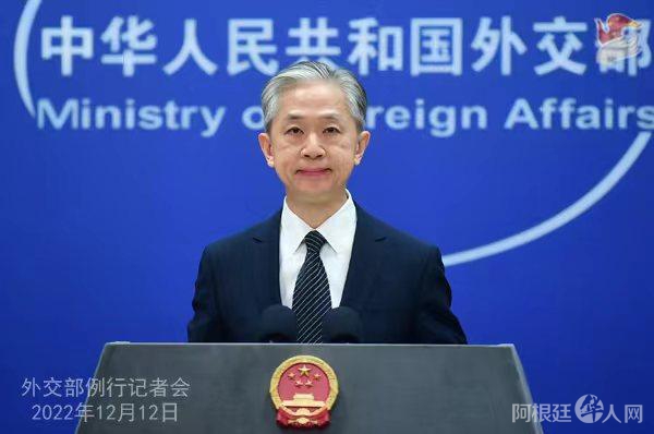 外交部发言人汪文斌。 薛伟 摄 外交部发言人汪文斌。 薛伟 摄