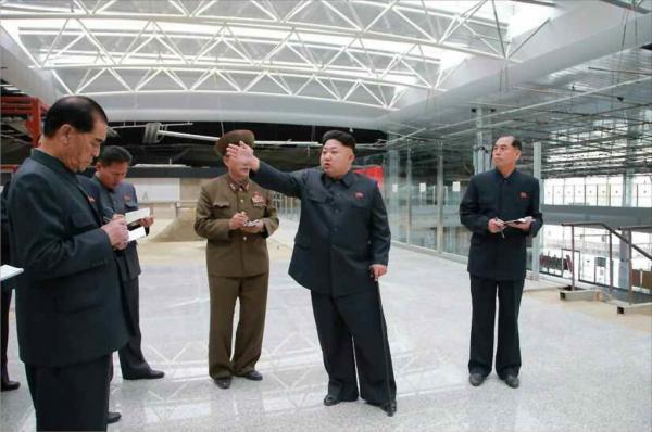 金正恩批平壤机场未突出民族性 要求停工改设计