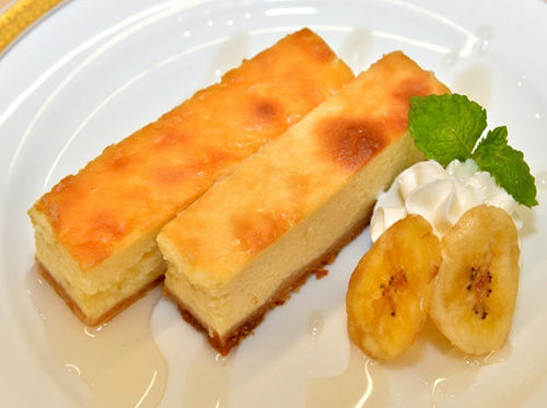 图为这款乳酪蛋糕。