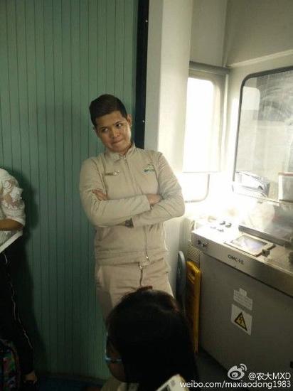 图为涉嫌盗窃的菲律宾空少。