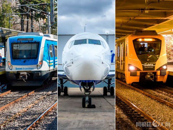 paro-transporte-trenes-aviones-subtes paro-transporte-trenes-aviones-subtes